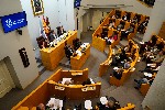 Pleno da Deputación da Coruña.